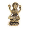 Lakshmi Statue Messing Höhe 5,5cm