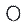 Armband Onyx schwarz 8mm Buddha