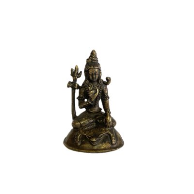 Shiva Statue Messing Höhe 6cm