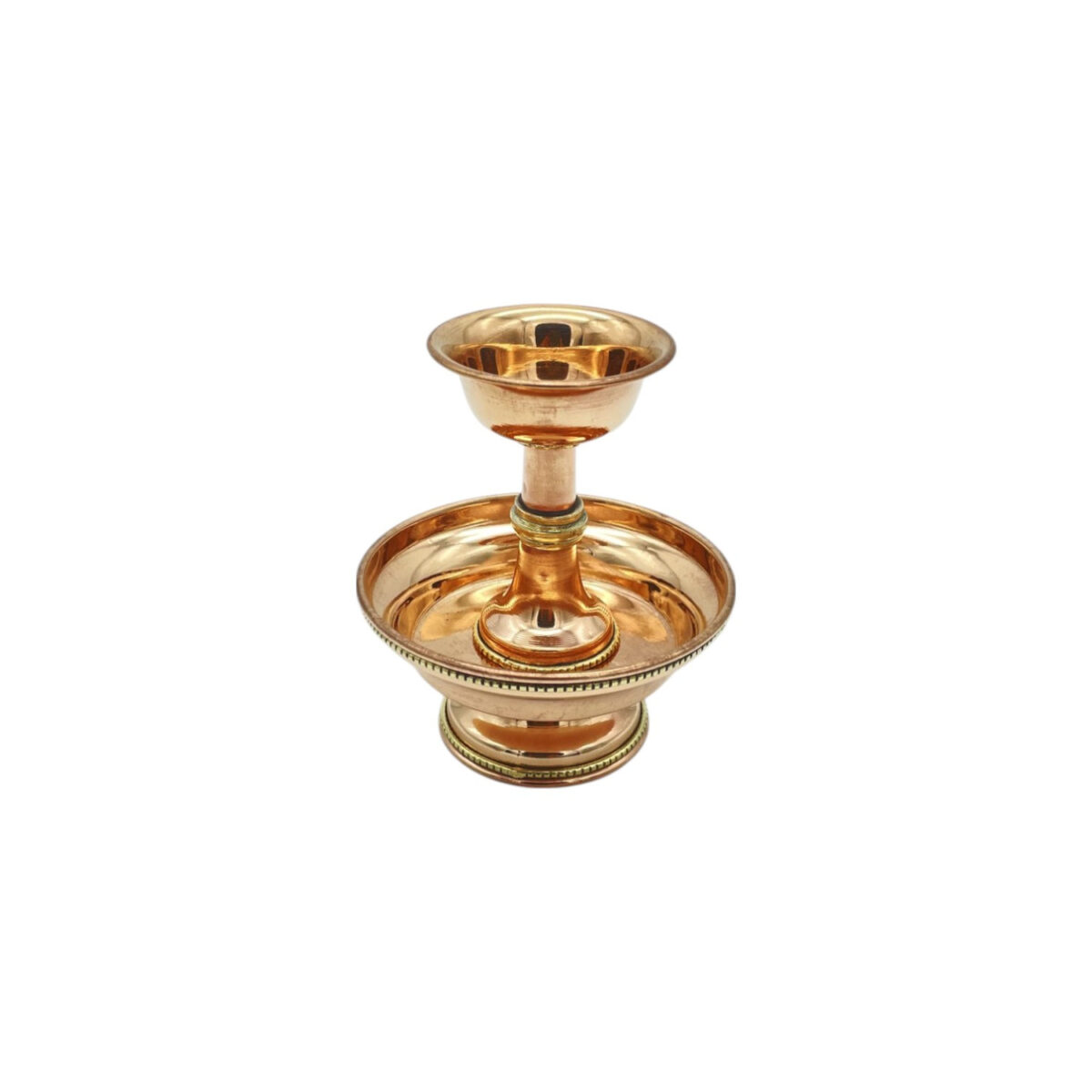 Serkim Schale Kupfer H=12cm glatt