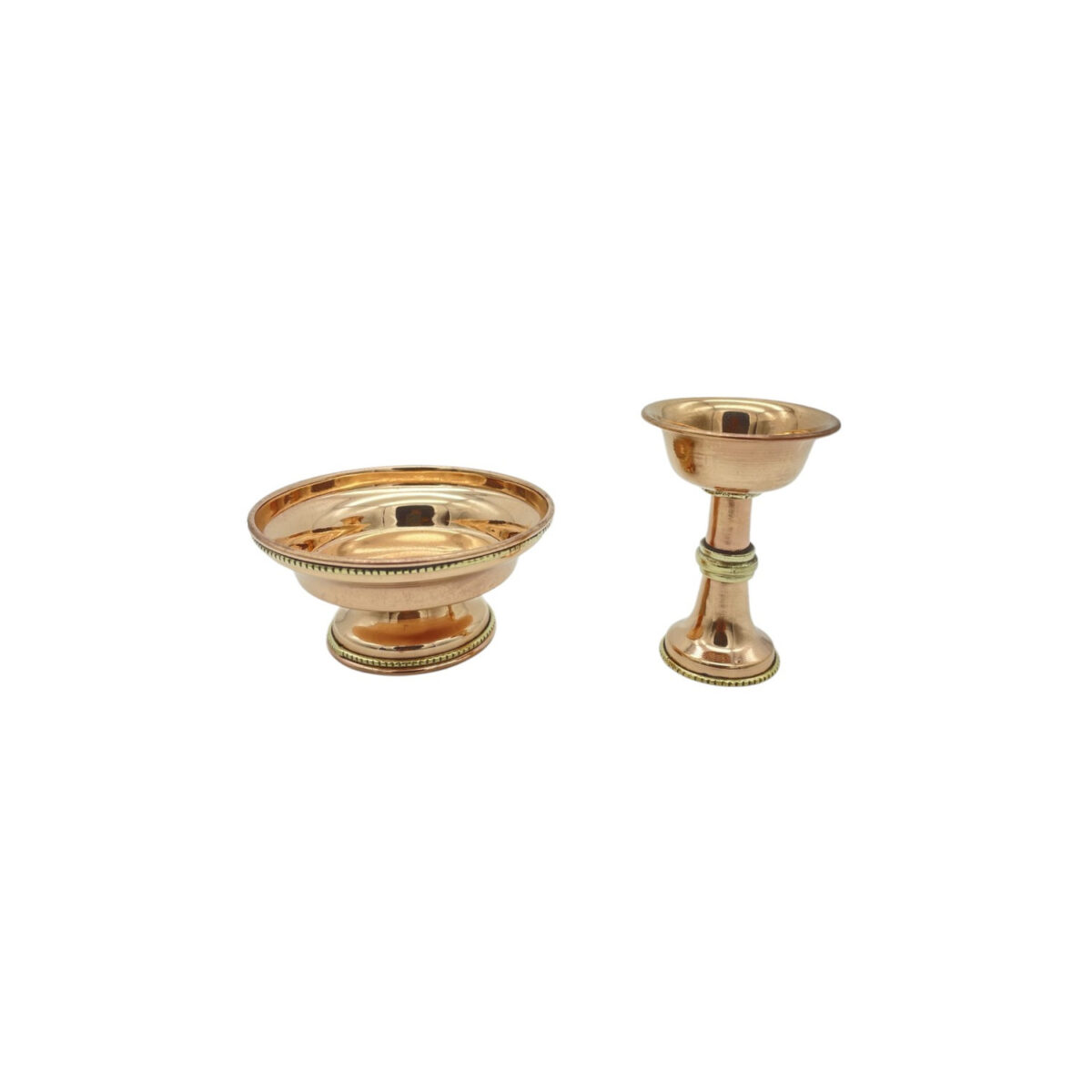Serkim Schale Kupfer H=12cm glatt