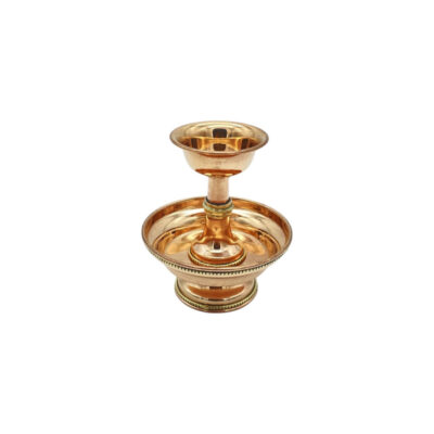 Serkim Schale Kupfer H=12cm glatt