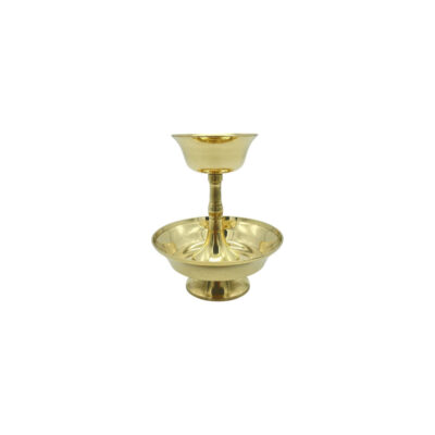 Serkim Schale Messing H=13,5cm