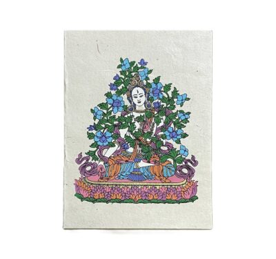 Briefkarte Weiße Tara mit Umschlag