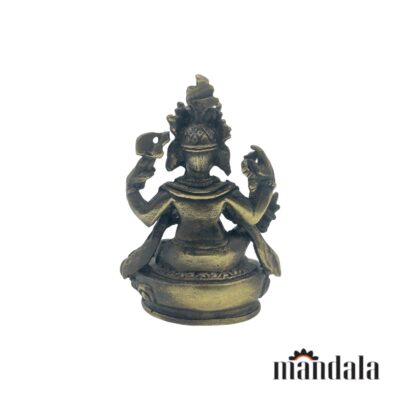 Ganesha Sitzend Traditionelle back