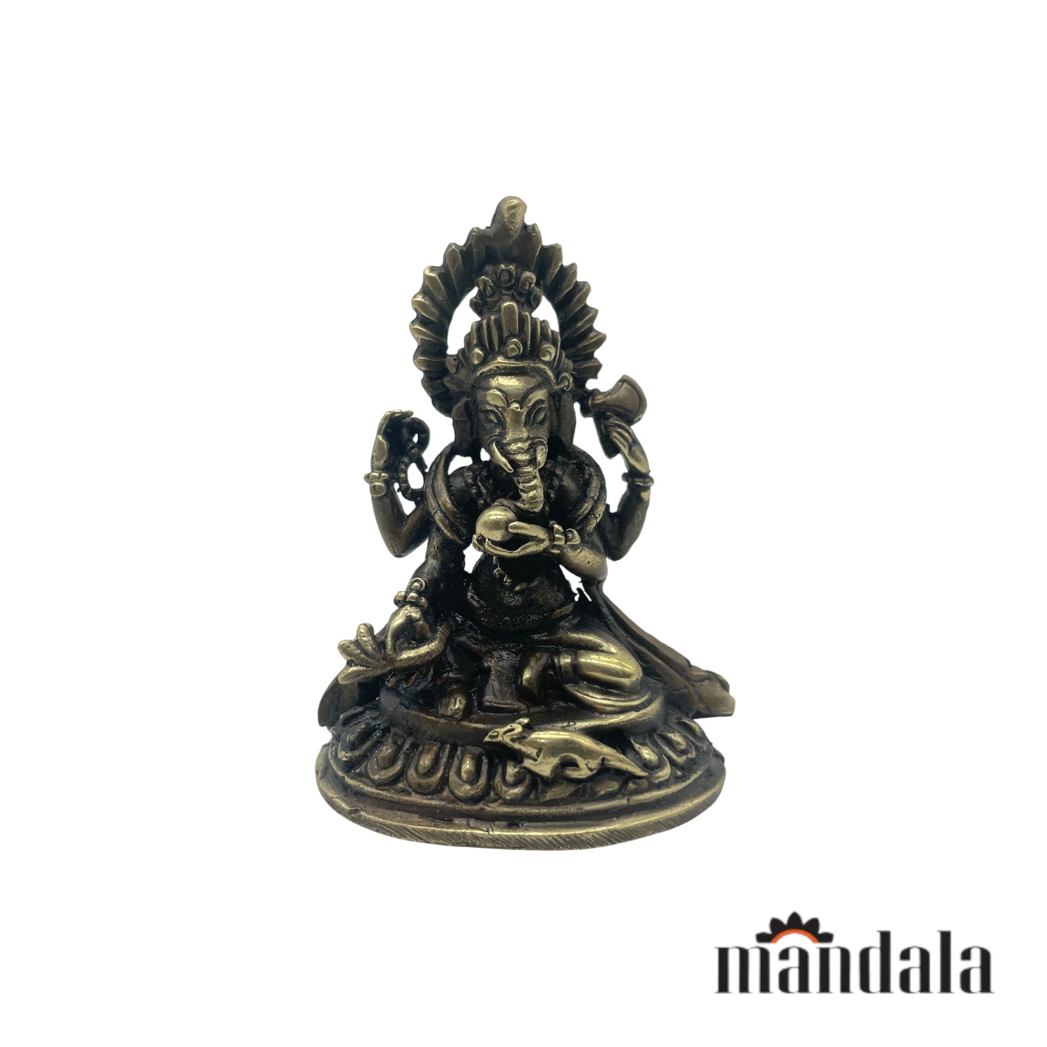 Ganesha mit Krone front Ganesha mit Krone front