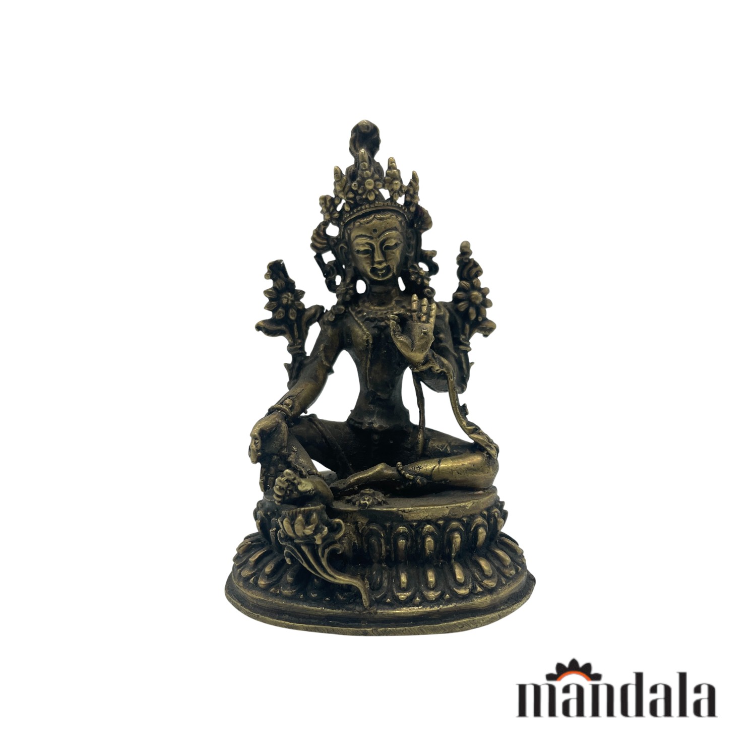 green tara (10cm) front green tara (10cm) front